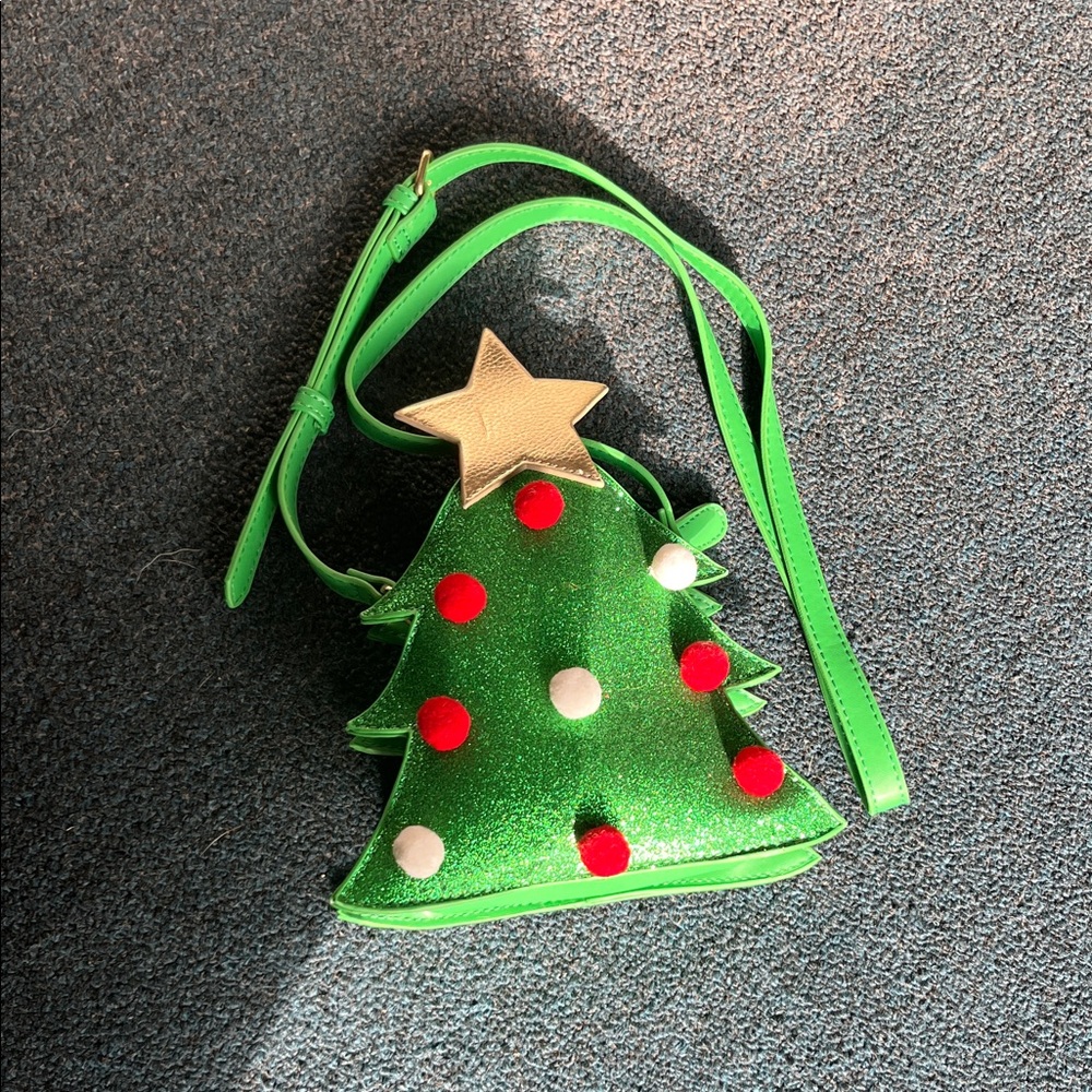 Forever 21 Green Holiday Crossbody Bag